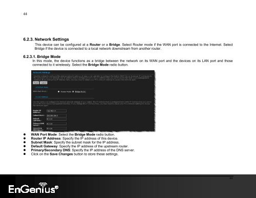 ESR9855G User Manual - EnGenius Technologies