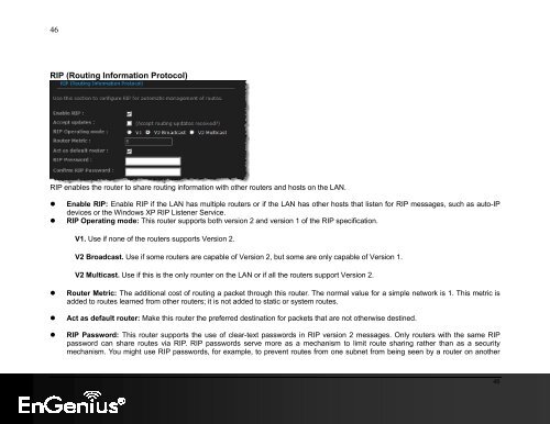 ESR9855G User Manual - EnGenius Technologies