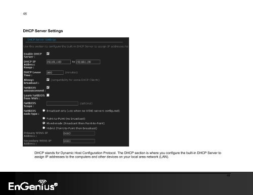 ESR9855G User Manual - EnGenius Technologies