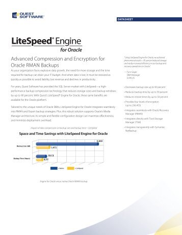 LiteSpeedÃ‚Â® Engine - Quest Software