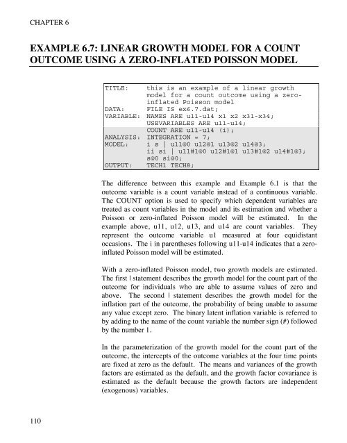 Mplus Users Guide v6.. - Muthén & Muthén