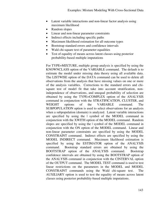 Mplus Users Guide v6.. - Muthén & Muthén