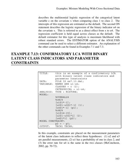 Mplus Users Guide v6.. - Muthén & Muthén