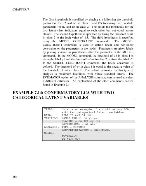 Mplus Users Guide v6.. - Muthén & Muthén