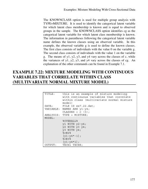 Mplus Users Guide v6.. - Muthén & Muthén