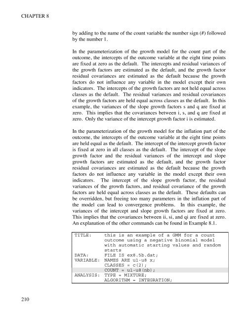 Mplus Users Guide v6.. - Muthén & Muthén