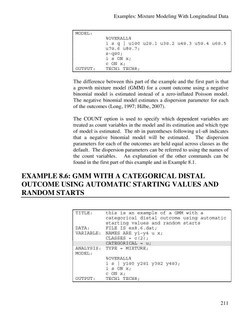 Mplus Users Guide v6.. - Muthén & Muthén