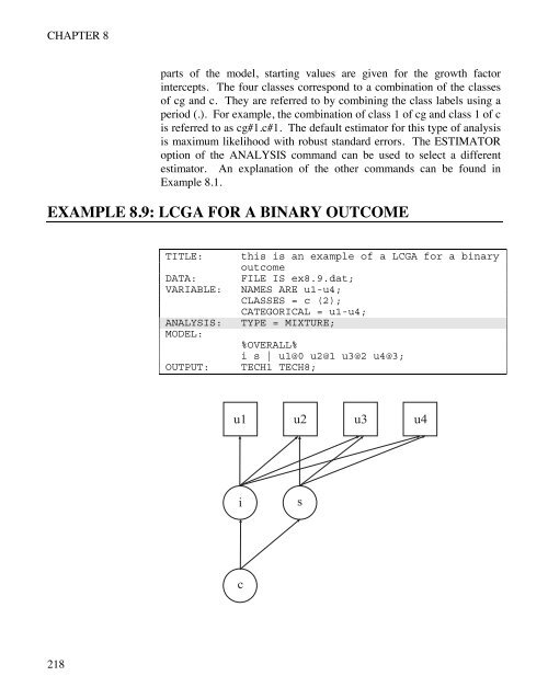 Mplus Users Guide v6.. - Muthén & Muthén