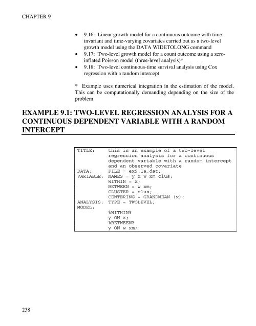 Mplus Users Guide v6.. - Muthén & Muthén