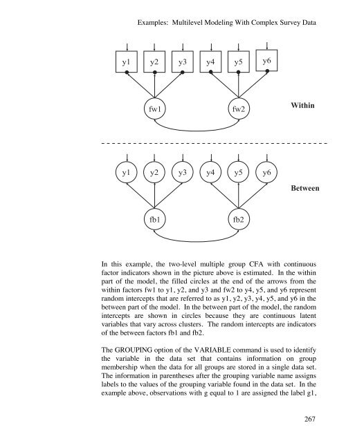 Mplus Users Guide v6.. - Muthén & Muthén