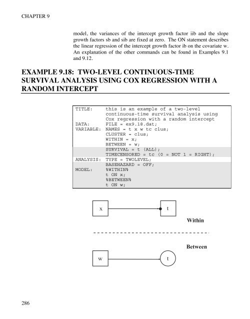 Mplus Users Guide v6.. - Muthén & Muthén