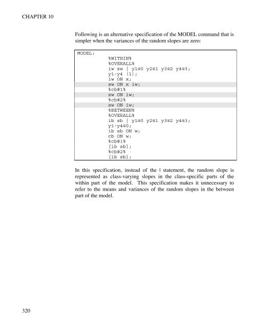 Mplus Users Guide v6.. - Muthén & Muthén