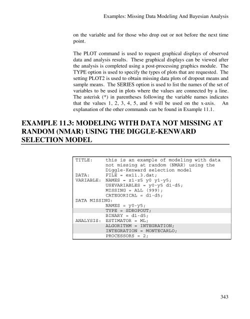 Mplus Users Guide v6.. - Muthén & Muthén