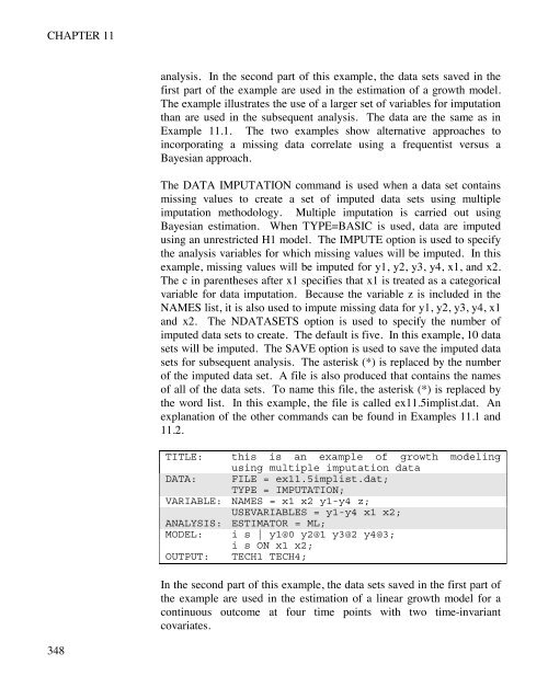 Mplus Users Guide v6.. - Muthén & Muthén