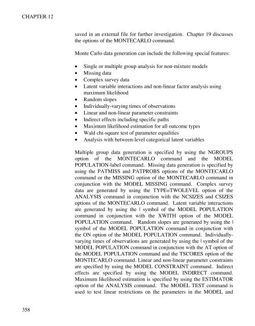 Mplus Users Guide v6.. - Muthén & Muthén