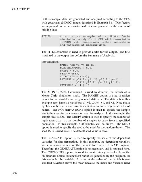 Mplus Users Guide v6.. - Muthén & Muthén