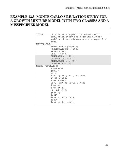 Mplus Users Guide v6.. - Muthén & Muthén