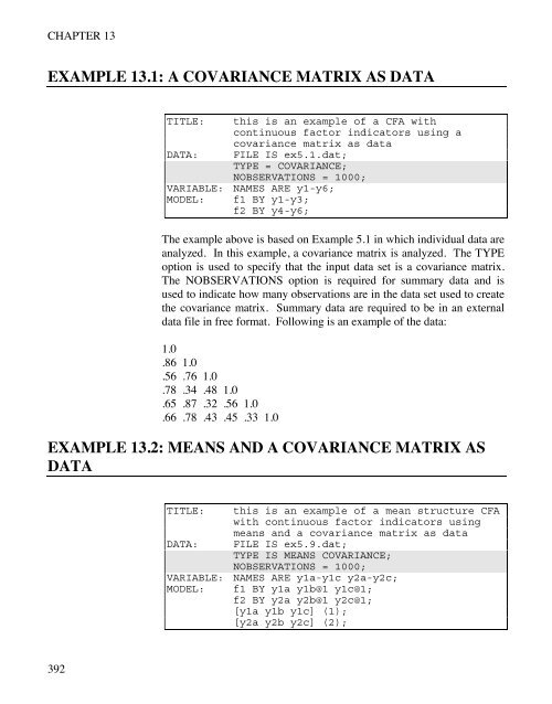 Mplus Users Guide v6.. - Muthén & Muthén