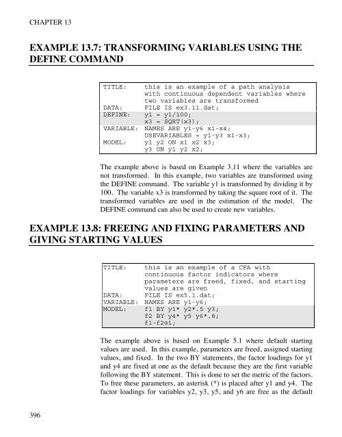 Mplus Users Guide v6.. - Muthén & Muthén