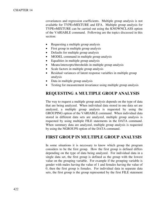 Mplus Users Guide v6.. - Muthén & Muthén