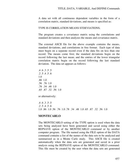 Mplus Users Guide v6.. - Muthén & Muthén