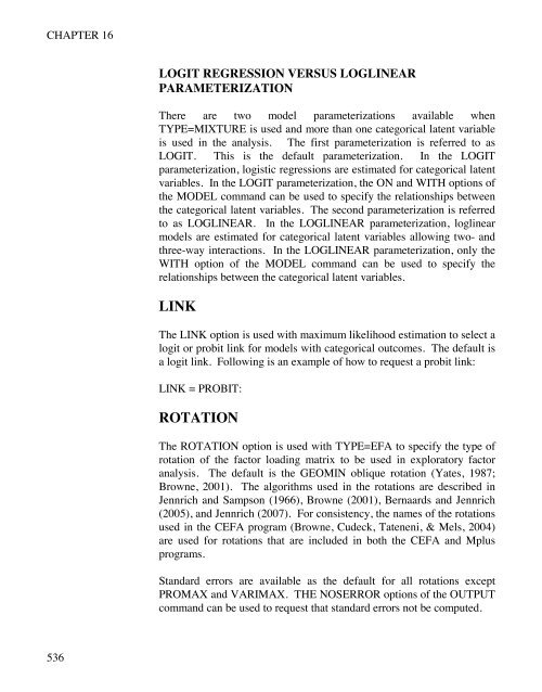 Mplus Users Guide v6.. - Muthén & Muthén