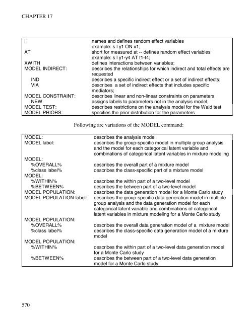 Mplus Users Guide v6.. - Muthén & Muthén