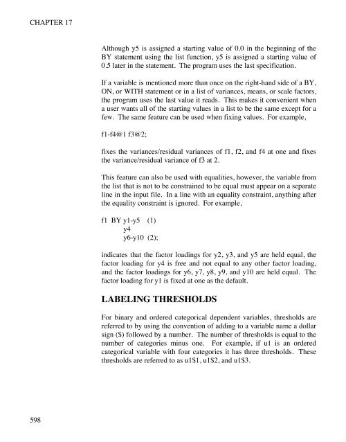 Mplus Users Guide v6.. - Muthén & Muthén