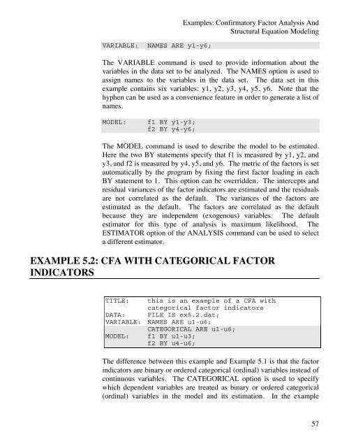 Mplus Users Guide v6.. - Muthén & Muthén