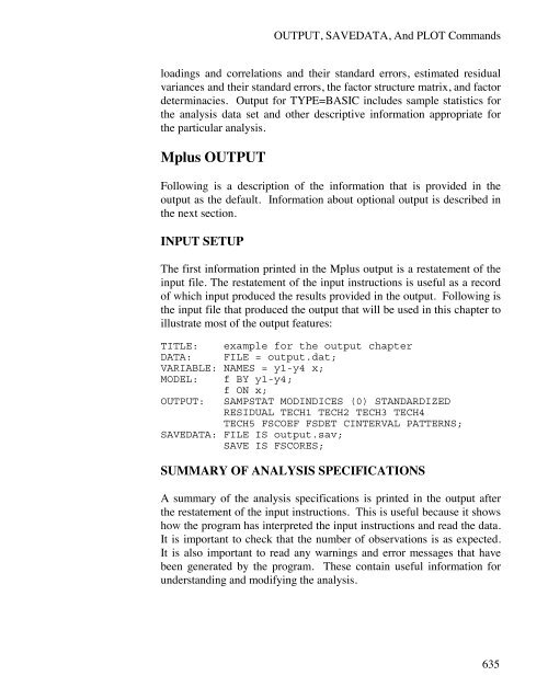 Mplus Users Guide v6.. - Muthén & Muthén