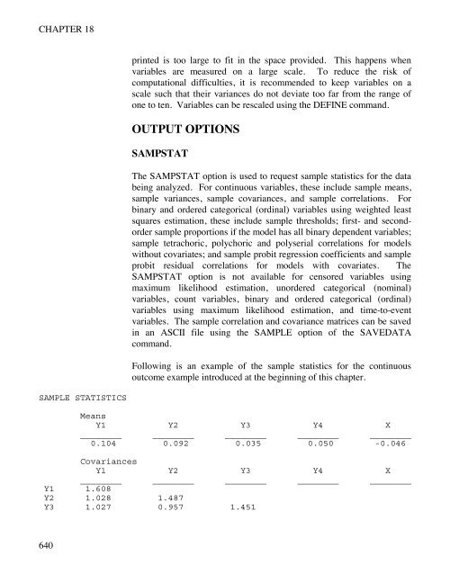 Mplus Users Guide v6.. - Muthén & Muthén