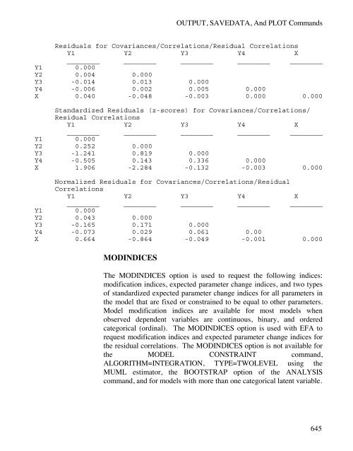 Mplus Users Guide v6.. - Muthén & Muthén