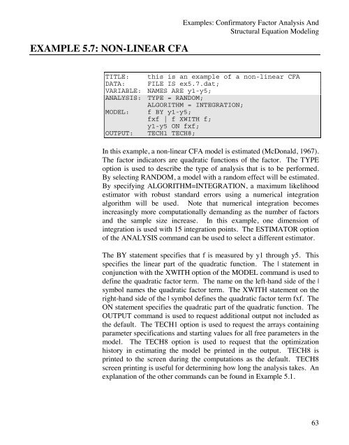 Mplus Users Guide v6.. - Muthén & Muthén