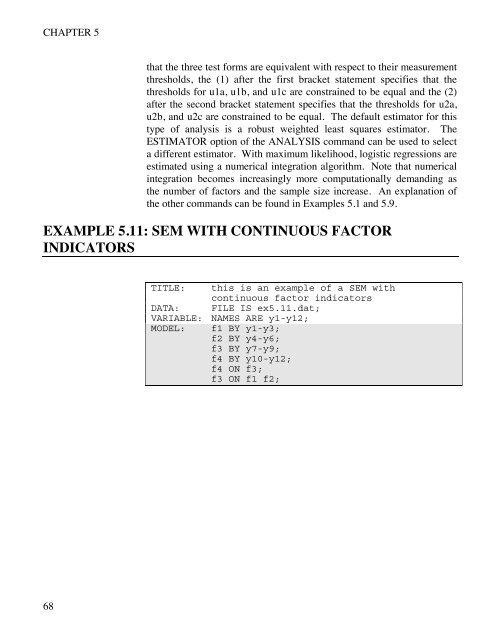 Mplus Users Guide v6.. - Muthén & Muthén