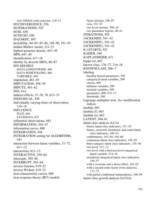 Mplus Users Guide v6.. - Muthén & Muthén