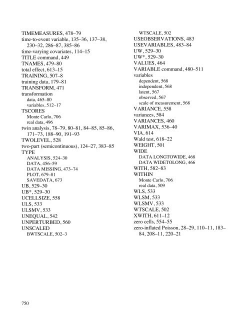 Mplus Users Guide v6.. - Muthén & Muthén