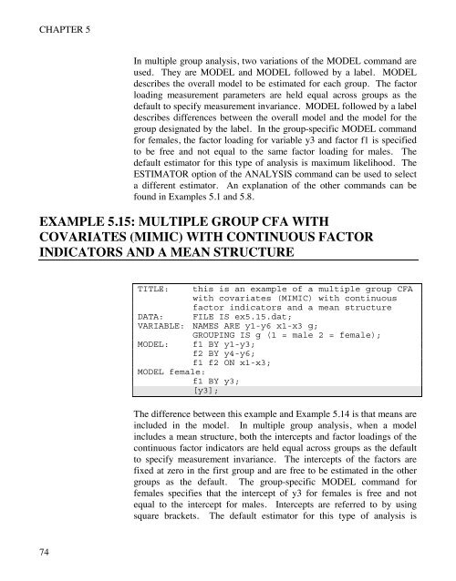 Mplus Users Guide v6.. - Muthén & Muthén