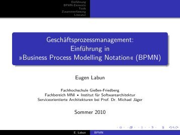 BPMN - Eugen Labun