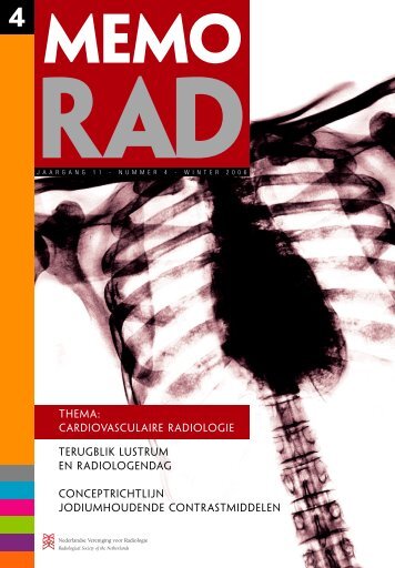 MemoRad 2006-4.pdf - Nederlandse Vereniging voor Radiologie