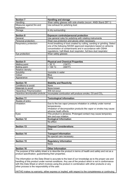 Diamond Polishing Paste.pdf - Keystone Industries