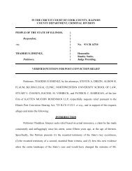 IN THE CIRCUIT COURT OF COOK COUNTY, ILLINOIS COUNTY ...