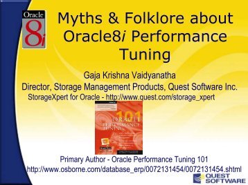 Oracle8i - Quest Software