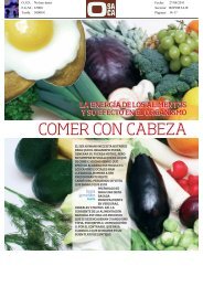 Comer con cabeza - FundaciÃ³n para la diabetes