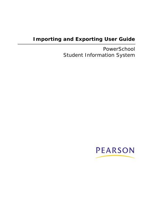 Importing And Exporting User Guide Help Desk