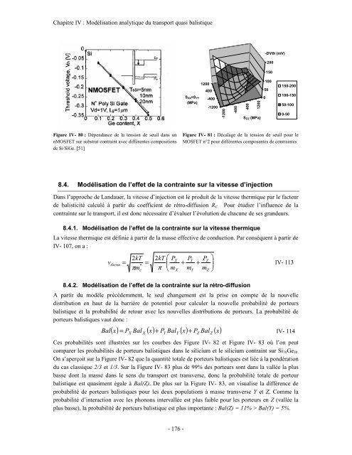 etude theorique et experimentale du transport electronique ... - Ief