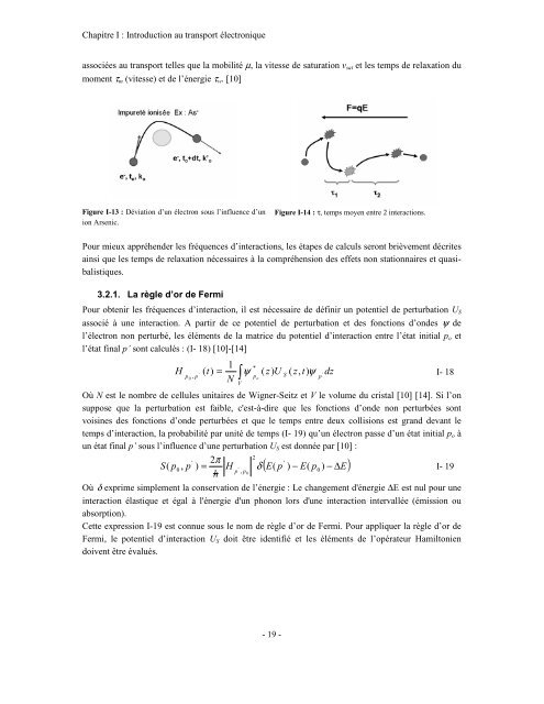 etude theorique et experimentale du transport electronique ... - Ief