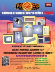 Resistencias - Tempco Electric Heater Corporation