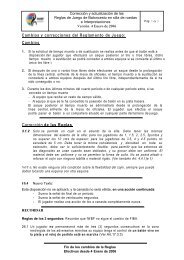 Comunicado nuevas reglas IWBF