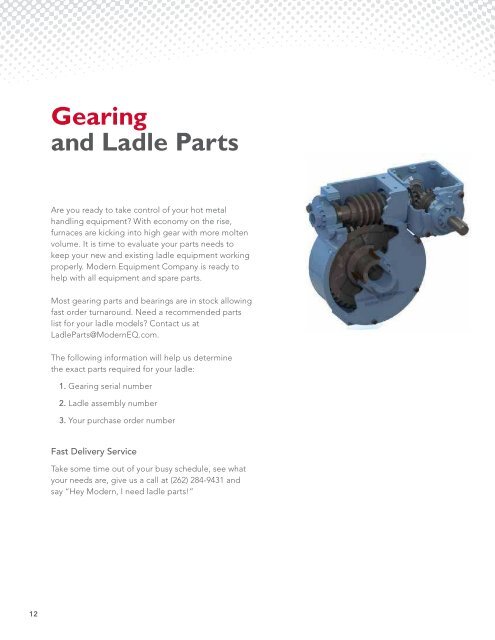 Ladles Brochure - Modern Equipment