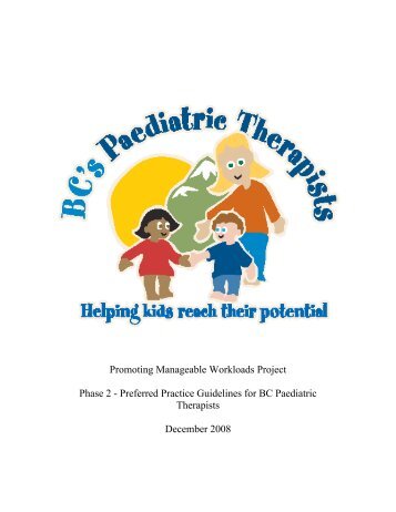 therapy bc outcome measures the therapy bc outcome measures the